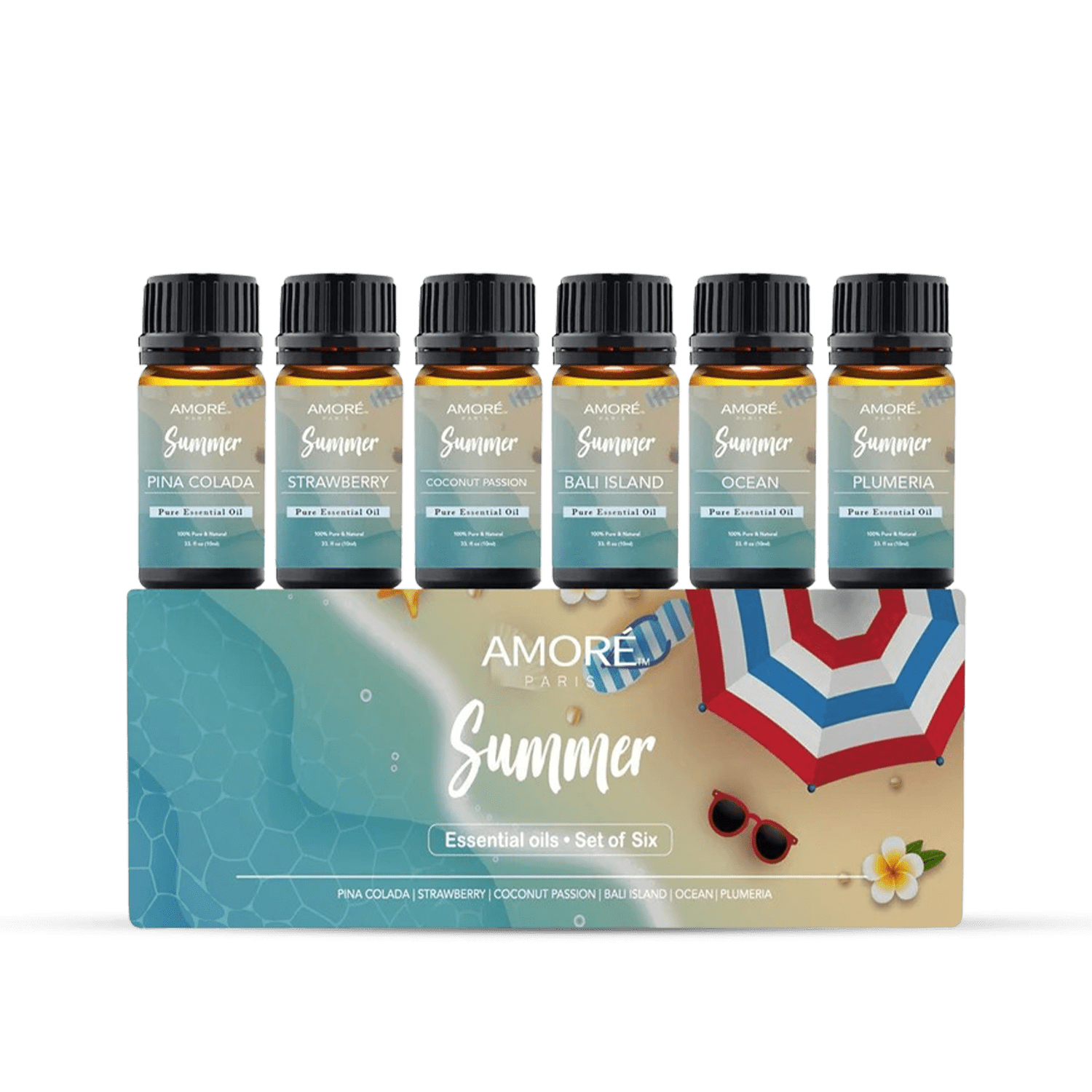 6-Piece: Summer Essential Oils