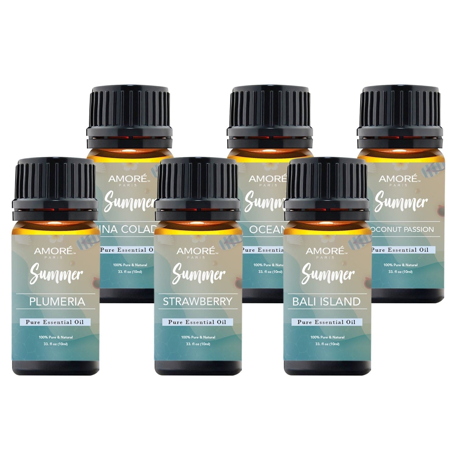 6-Piece: Summer Essential Oils