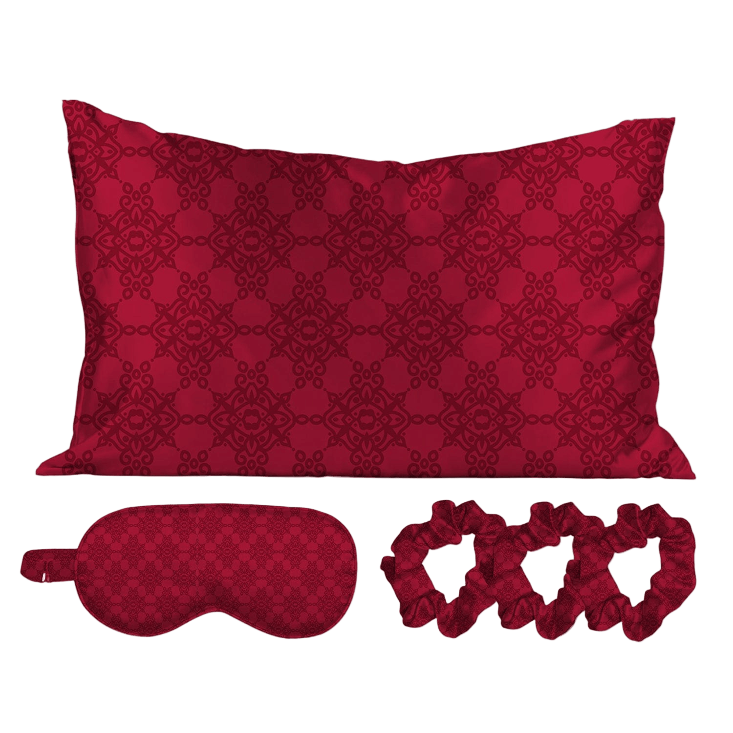 Satin Self Care Sleep Set - Magentaverse