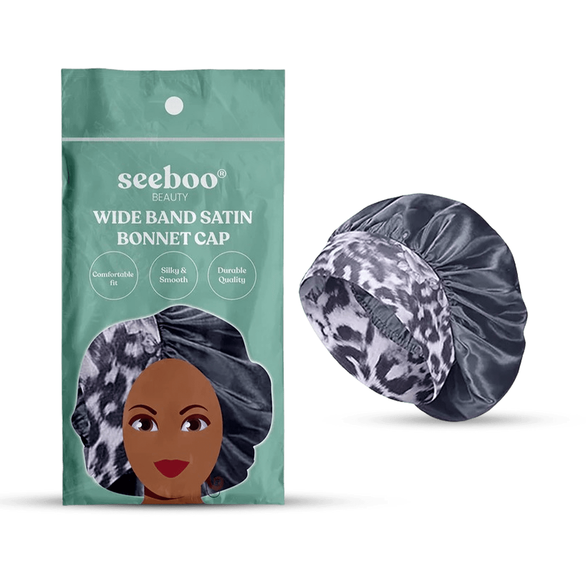 Women's Silky Satin Headband - Gray